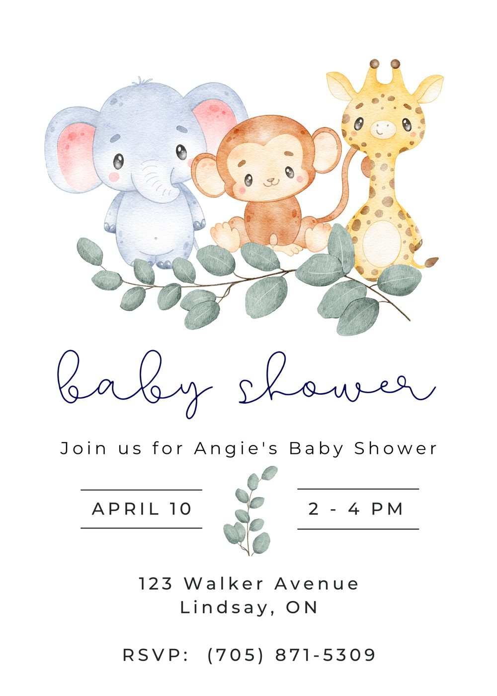 Baby Shower Invitation
