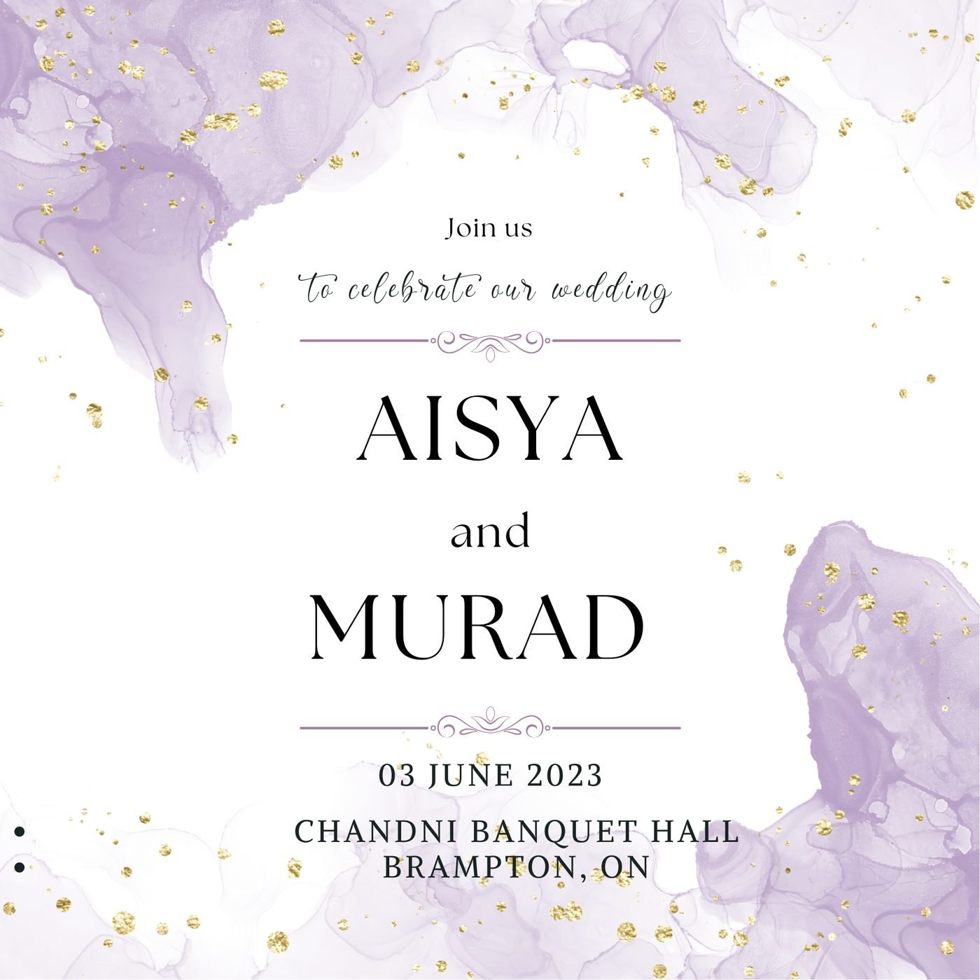Wedding Invitation