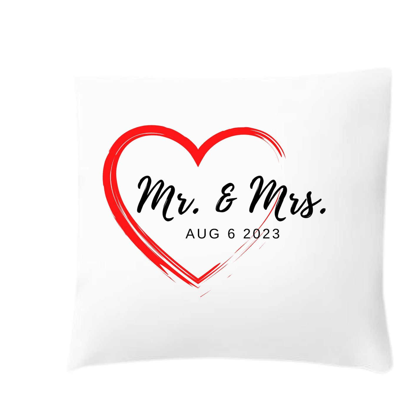 Custom Wedding Pillow